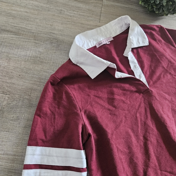 Bordeaux varsity Top - Picture 3 of 5